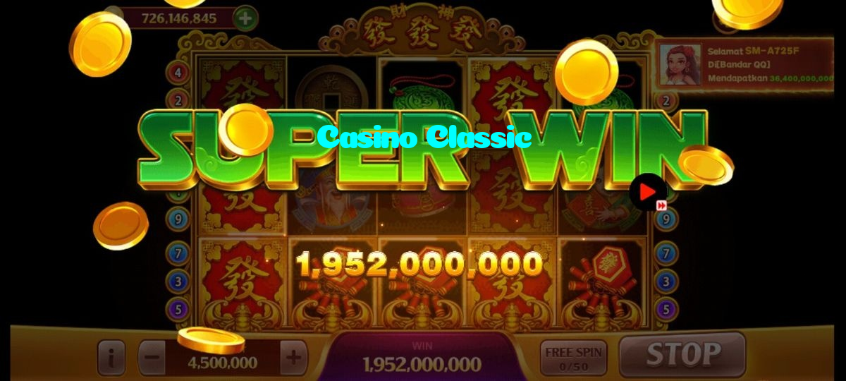 Casino Classic casino presented on mobile device in Pakistan with slots and live games
